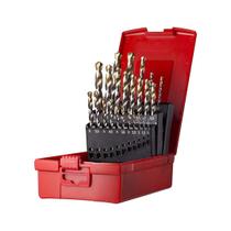 Jogo de Brocas Ponta de Titânio 24 Peças 1 a 10,5 MM - Dormer A095200 Jogo de Brocas Ponta de Titânio 24 Peças 1 a 10,5 MM - Dormer A095200