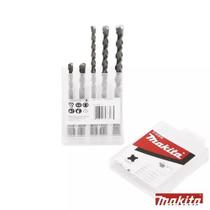 Jogo De Brocas Sds Plus Makita com 5 peças D61678