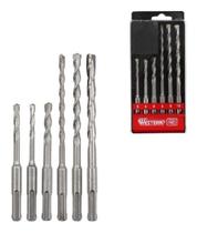 jogo de brocas sds pus para martelete western