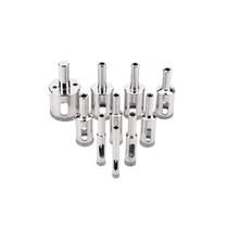 Jogo De Brocas Serra Copo Diamantada 10Pçs 6Mm A 30Mm