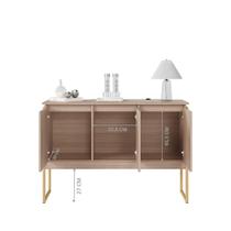 Jogo de Buffets Modernos Verona Montana Dourado Jogo de Buffets Modernos Verona Montana Dourado