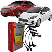 Jogo de cabo de velas ford ecosport new fiesta focus ka 1.6 1.5 16v sigma ngk