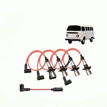 Jogo de Cabos de Vela Vw Kombi 1.6 MI/SEFI Todas Após 1997/... Jogo de Cabos de Vela Vw Kombi 1.6 MI/SEFI Todas Após 1997/...
