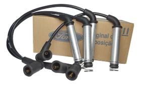 Jogo de cabos de velas focus 2003 2004 2005 2006 2007 2008 2009 zetec rocam 1.6 bh1a12280aa