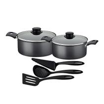 Jogo De Caçarolas Turim Alumínio Chumbo Antiaderente E Utensílios Ability - Tramontina