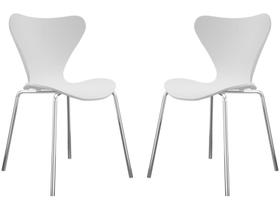 Jogo de Cadeiras de Polipropileno Empório Tiffany Jacobsen 2 Peças