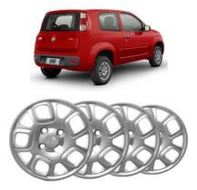 Jogo de Calota Aro 13 Fiat Uno Attractive / Vivace 2015 Até 2016 Grid