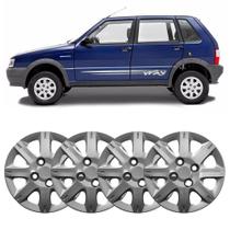 Jogo de Calota Aro 13 Fixação P/ Parafuso FIAT Uno (GR072) Jogo de Calota Aro 13 Fixação P/ Parafuso FIAT Uno (GR072)