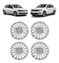 Jogo de Calota Aro 13 Volkswagen Gol / Voyage G5 / G6 2014 Grid