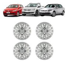 Jogo de Calota Aro 13 Volkswagen Gol / Voyage / Saveiro G5 2009 Até 2011 Grid