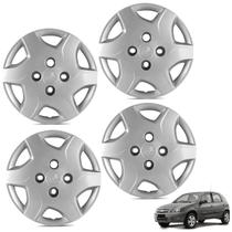 Jogo de calota aro 13p prata mod celta 2012/2015 - general car - kit-61118