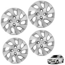 Jogo de calota aro 13p prata mod corsa/classic - general car - kit-61122