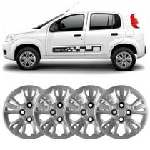 Jogo de Calota Aro 14 Fixação P/ Parafuso FIAT Uno (GR079) Jogo de Calota Aro 14 Fixação P/ Parafuso FIAT Uno (GR079)
