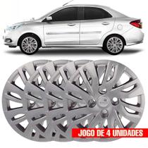 Jogo de Calota Aro 14 Fixação P/ Parafuso FORD Ka Hatch / Sedan (GR344) Jogo de Calota Aro 14 Fixação P/ Parafuso FORD Ka Hatch / Sedan (GR344)