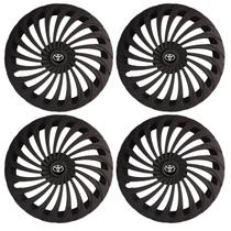 Jogo de calota esportiva 14 twister preto fosco etios yaris Jogo de calota esportiva 14 twister preto fosco etios yaris
