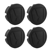 Jogo de Calotas 58mm Centro de Roda Honda FIT Civic City WRV Preto Fosco Jogo de Calotas 58mm Centro de Roda Honda FIT Civic City WRV Preto Fosco