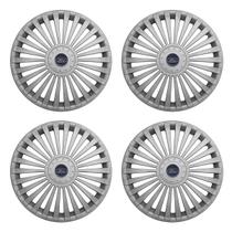 Jogo de Calotas Aro 15 171AR-PTA + Emblema Alumínio Ford A Jogo de Calotas Aro 15 171AR-PTA + Emblema Alumínio Ford A