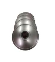 Jogo de Calotas de Centro Miollo para Fiat Fiorino Aro 13 1996/2016 Estilo Tradicional Prata