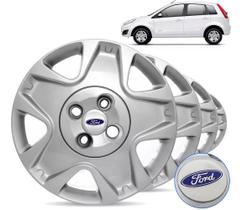 Jogo de Calotas Ford Fiesta Hatch Sedan / 11 a 13 - Aro 14" Jogo de Calotas Ford Fiesta Hatch Sedan / 11 a 13 - Aro 14"