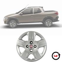 Jogo de Calotas Strada Working Trekking 2013 2014 2015 2016 Com Emblema Aro 14 GRID