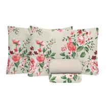 Jogo de Cama 100% algodão Casal 130 Fios Fiori