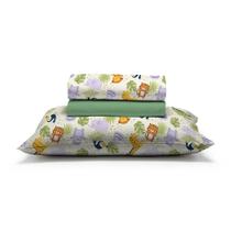 Jogo de Cama 100% algodão Infantil 150 Fios Fiori Solteiro Jogo de Cama 100% algodão Infantil 150 Fios Fiori Solteiro