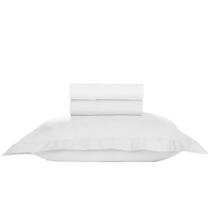 Jogo de Cama 100% algodão Solteiro Liso 180 Fios Nova América Jogo de Cama 100% algodão Solteiro Liso 180 Fios Nova América