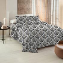 Jogo de cama 100 ALGODÃO SortEst 4 TOQUE MACIO ESSENCIALE