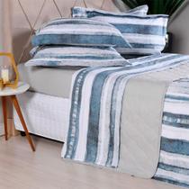 Jogo de Cama 200 Fios Estampado Casal Stripes Tessi