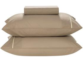 Jogo De Cama 3 Pçs Karsten - 160 Fios - Algodão - Queen Jogo De Cama 3 Pçs Karsten - 160 Fios - Algodão - Queen