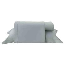 Jogo de Cama 4 Peças Queen Festone Clássico Verde Kacyumara