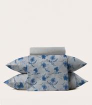 Jogo De Cama 4 Peças Supercal Queen Corttex Azul Jogo De Cama 4 Peças Supercal Queen Corttex Azul