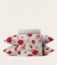 Jogo De Cama 4 Peças Supercal Queen Corttex Vermelho Jogo De Cama 4 Peças Supercal Queen Corttex Vermelho