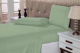 Jogo de cama 4 peças veste cama box lençol 2,00x2,20 com elástico 1,88x1,38x0,30 de altura 2xfronhas