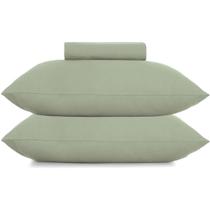 Jogo de Cama Altenburg Bond Malha 3 Peças King Verde