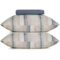 Jogo de Cama Altenburg Linen Ta 3 Peças Casal Marinho Jogo de Cama Altenburg Linen Ta 3 Peças Casal Marinho