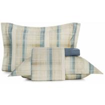 Jogo de Cama Altenburg Linen Ta 4 Peças King Marinho Jogo de Cama Altenburg Linen Ta 4 Peças King Marinho