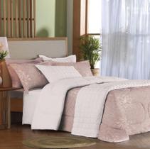 Jogo de Cama Atlântica Sofisticata Jardim de Rosas Jogo de Cama Atlântica Sofisticata Jardim de Rosas