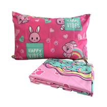 Jogo de Cama Barbie Solteiro Microfibra 1,40 x 2,20m 2 Peças Jogo de Cama Barbie Solteiro Microfibra 1,40 x 2,20m 2 Peças