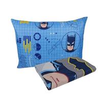 Jogo de Cama Batman Solteiro Microfibra 2 Peças 1,40x2,20m