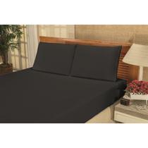 Jogo de Cama Bianca King 3 pç Preto