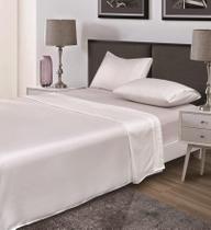 Jogo De Cama Bordado Elizabeth Delicata Casal 4 Peças Daju