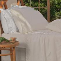 Jogo de Cama Bordare com Rendas Queen - Appel Jogo de Cama Bordare com Rendas Queen - Appel