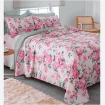 Jogo de Cama Box Lençol Casal Queen Estampado 4 Peças - Estampas Sortidas