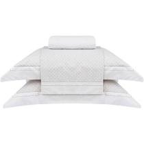 Jogo de Cama Buddemeyer Daves 180 Fios 4 Peças Queen Cinza