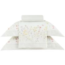 Jogo de Cama Buddemeyer Secret Garden 200 Fios Casal Branco Jogo de Cama Buddemeyer Secret Garden 200 Fios Casal Branco