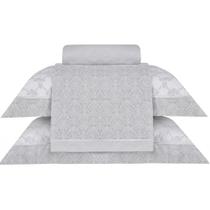 Jogo de Cama Buddemeyer Valence 200 Fios Casal Cinza Jogo de Cama Buddemeyer Valence 200 Fios Casal Cinza