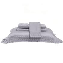 Jogo de Cama Buettner Cristal Renascença Percal 300 Fios - 100% Algodão - Casal Jogo de Cama Buettner Cristal Renascença Percal 300 Fios - 100% Algodão - Casal