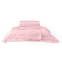 Jogo de Cama Buettner Cristal Renascença Percal 300 Fios - 100% Algodão - King