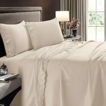 Jogo De Cama Buettner Solteiro 3 Pçs Sonata Com Renda Pérola Jogo De Cama Buettner Solteiro 3 Pçs Sonata Com Renda Pérola